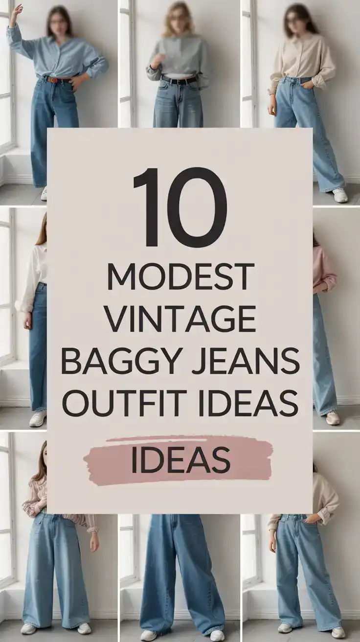 Vintage Baggy Jeans Outfit