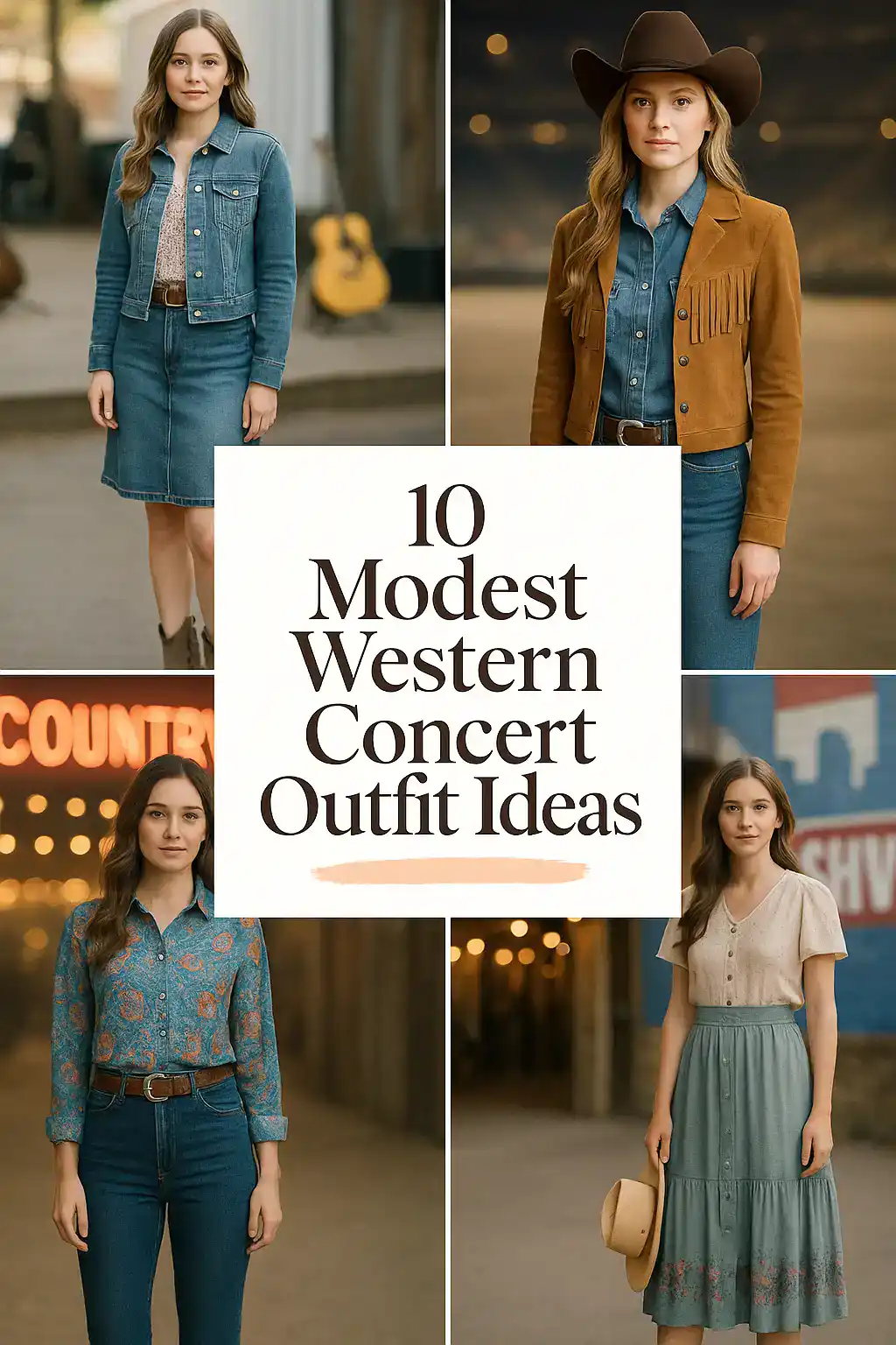 Western Concert Outfit