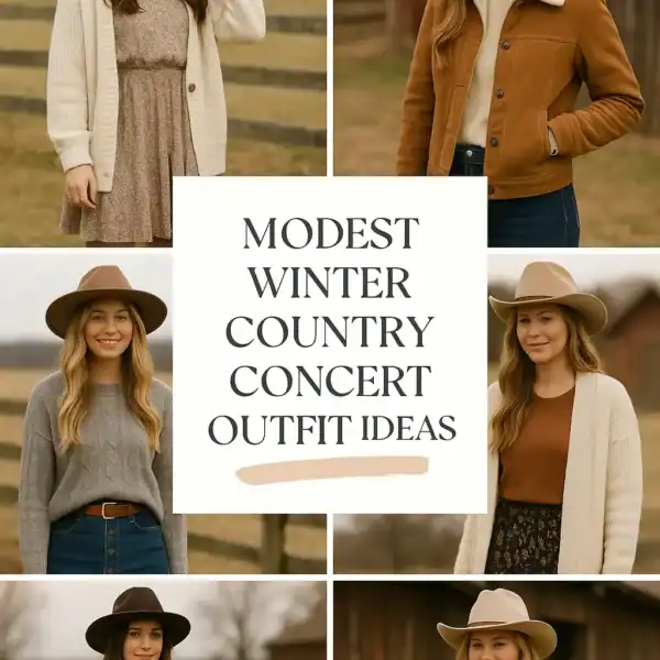 10 Modest Winter Country Concert Outfit Ideas