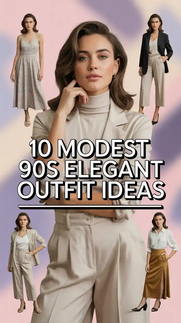 90s Elegant Outfit