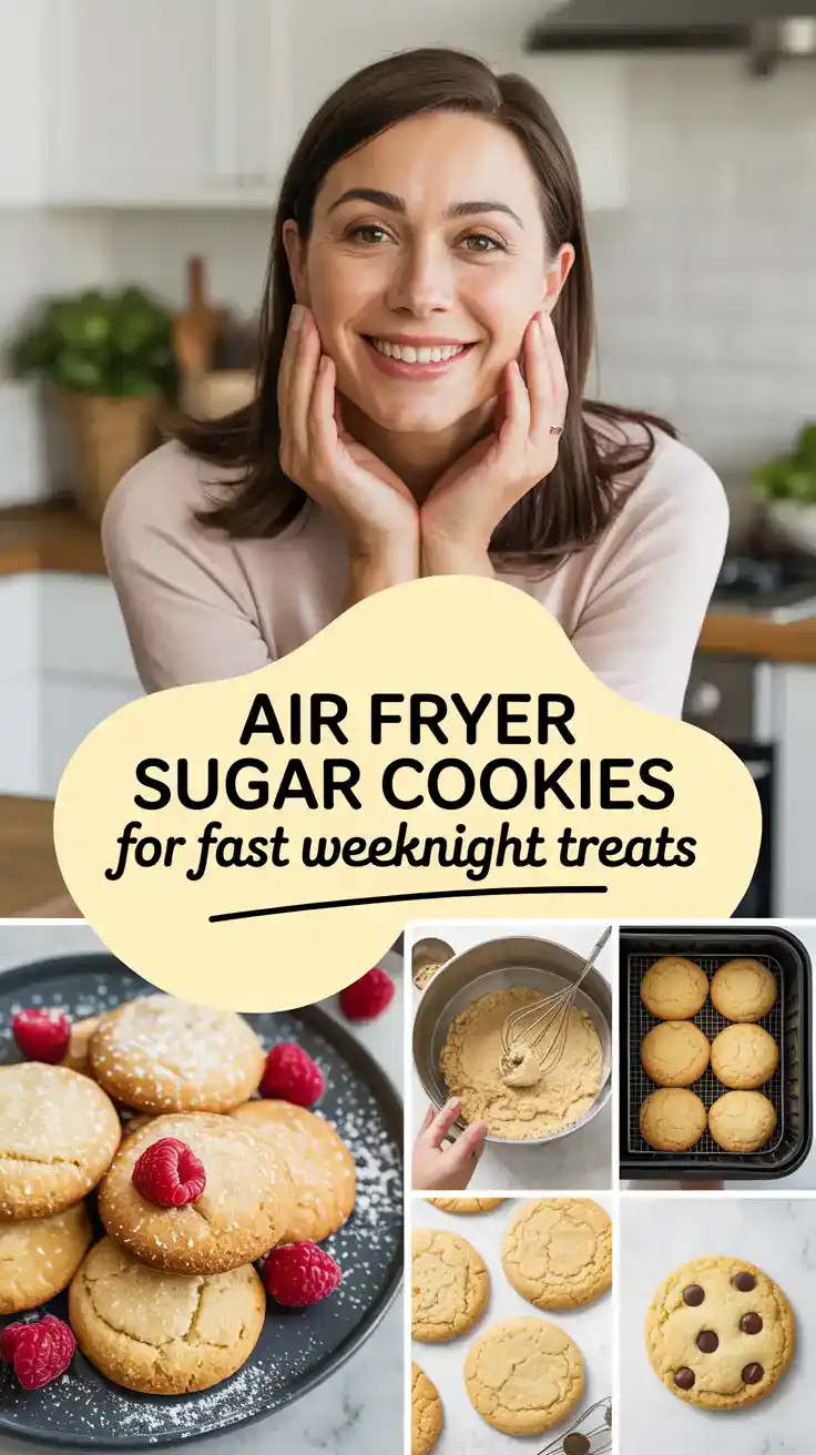 Air Fryer Sugar Cookies