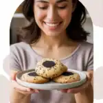 Black Sesame Sugar Cookies