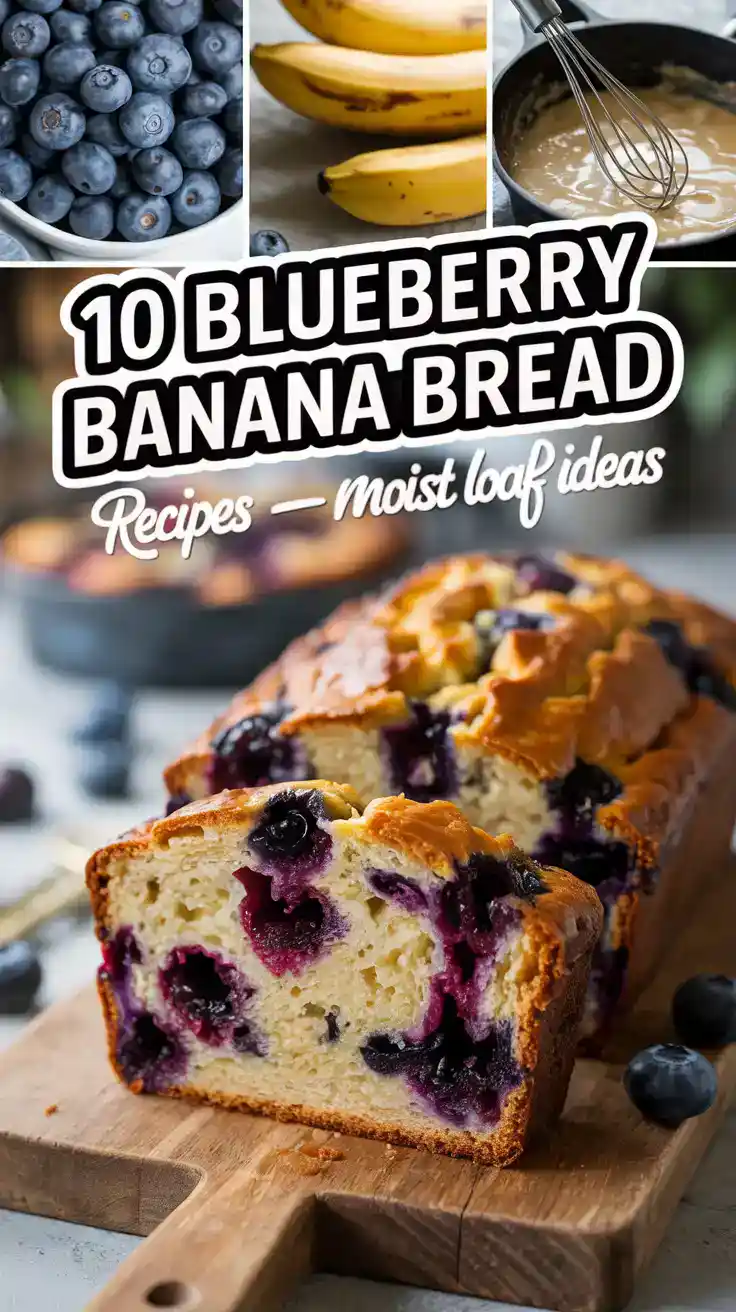 Blueberry Banana Bread Recipes