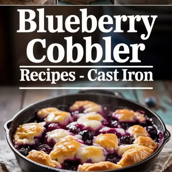Blueberry Cobbler Recipes – Cast Iron