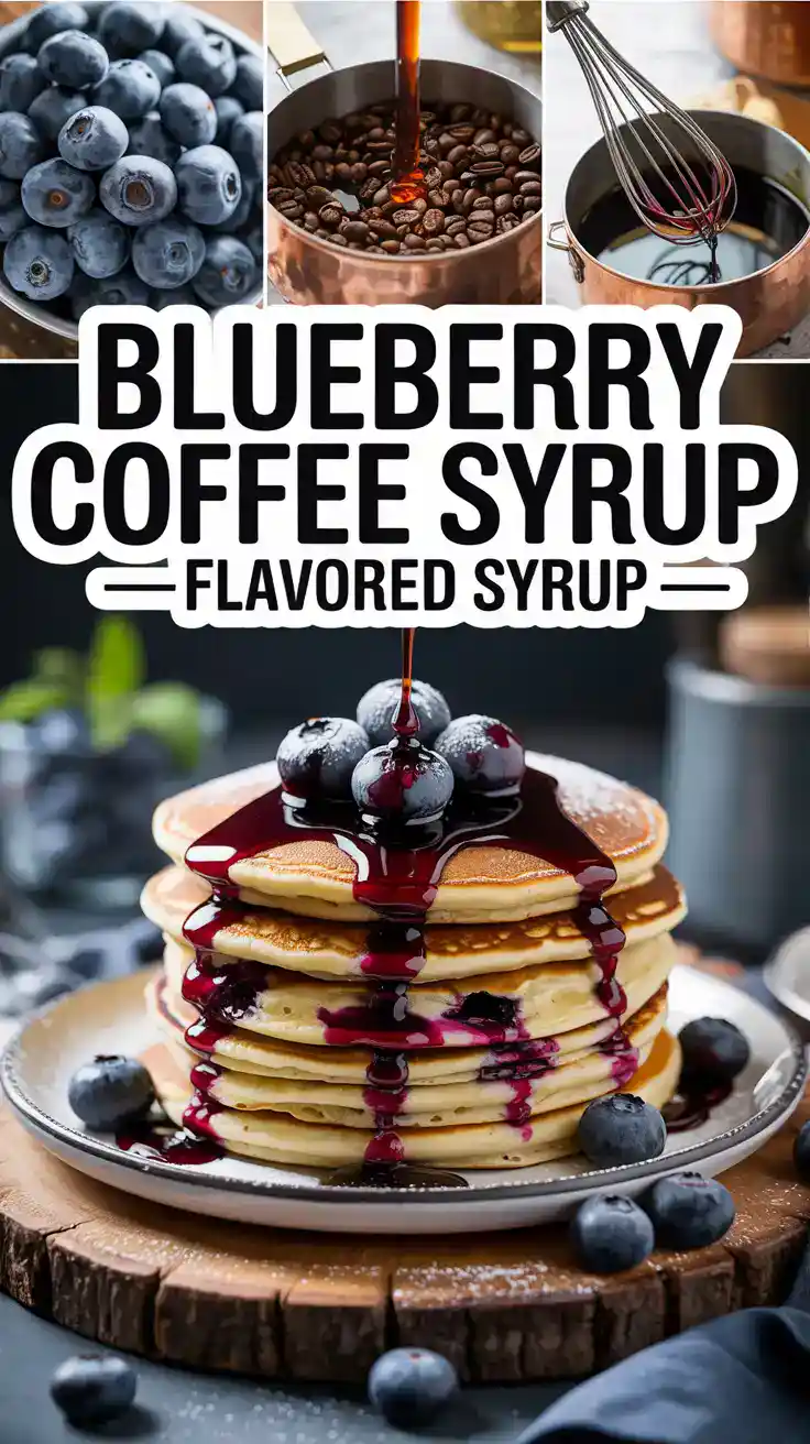 Blueberry Coffee Syrup