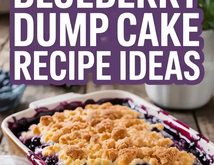 Blueberry Dump Cake Recipe