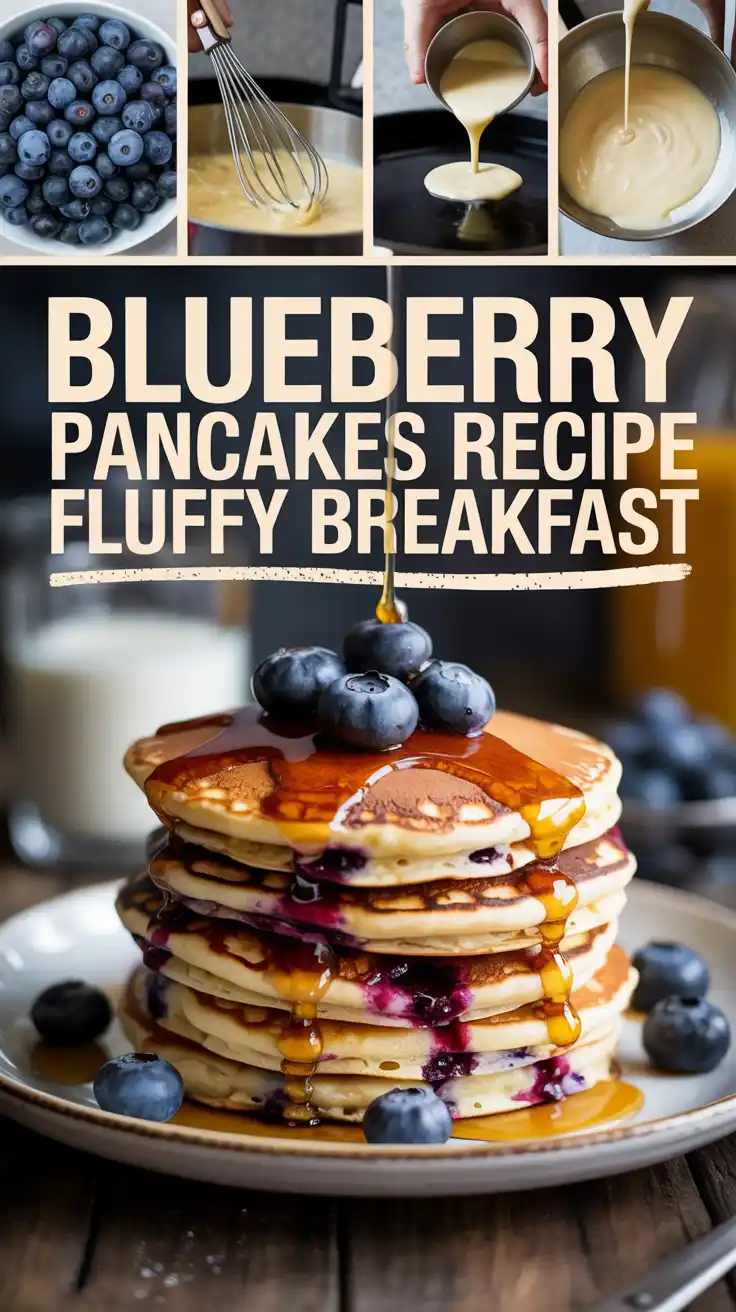 Blueberry Pancakes Recipe