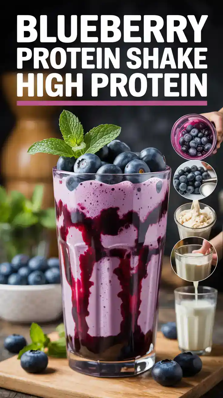 Blueberry Protein Shake