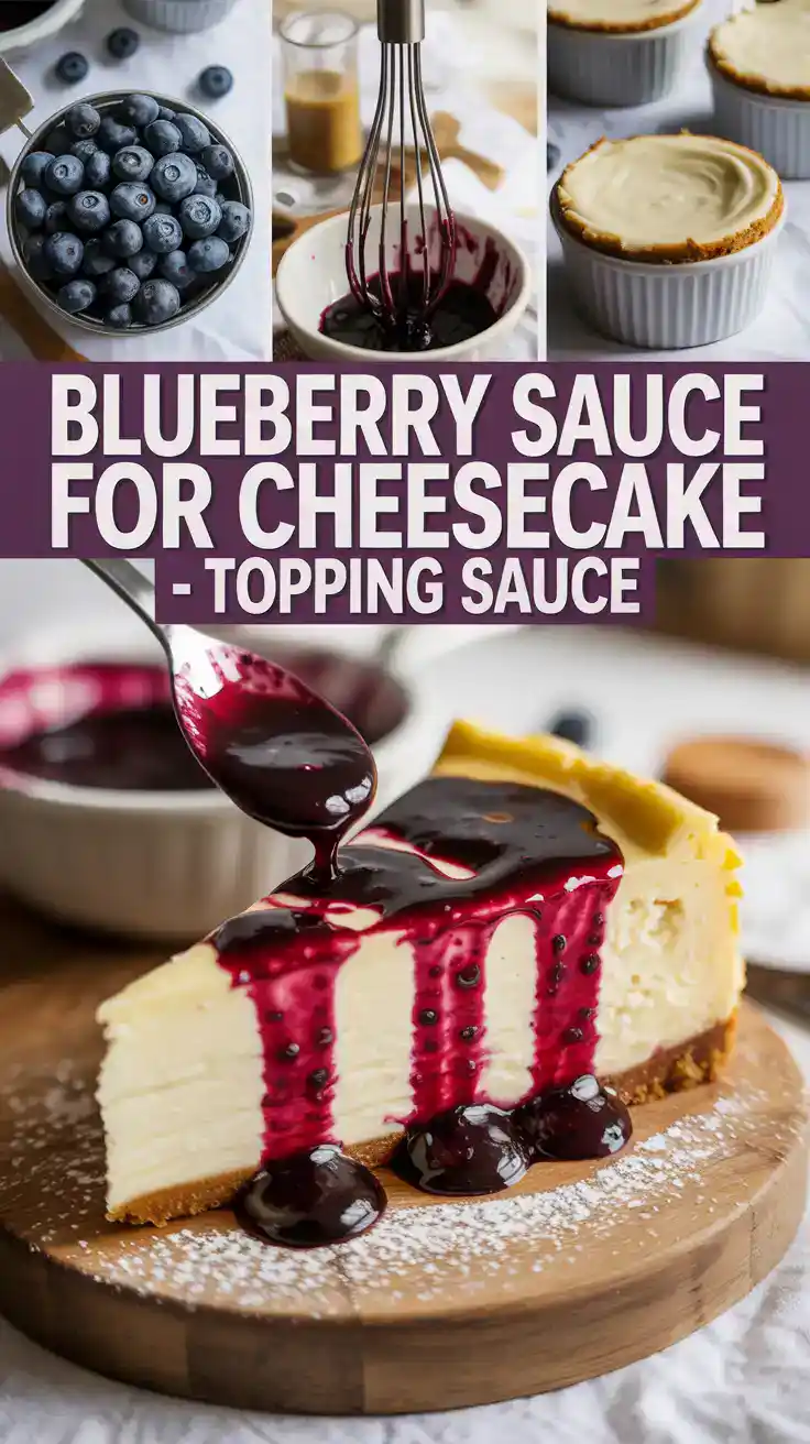 Blueberry Sauce for Cheesecake