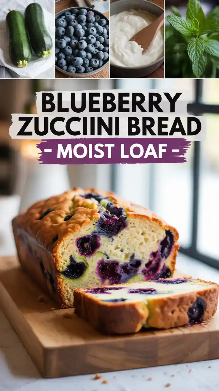 Blueberry Zucchini Bread