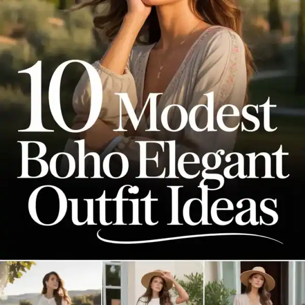 10 Modest Boho Elegant Outfit Ideas