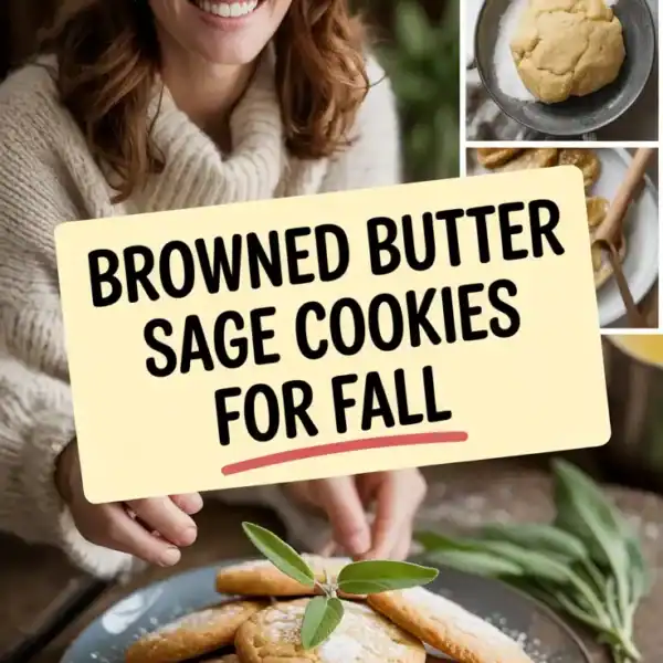 Browned Butter Sage Sugar Cookies For Fall