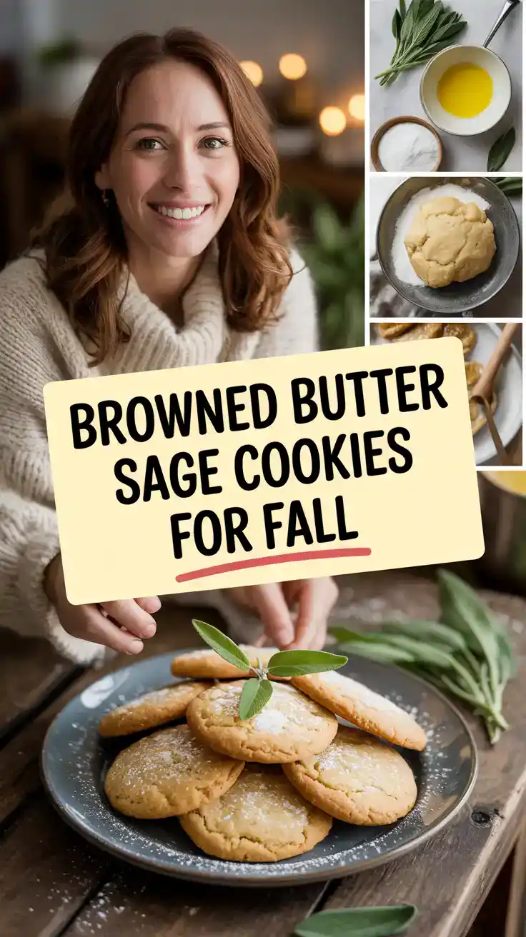 Browned Butter Sage Sugar Cookies