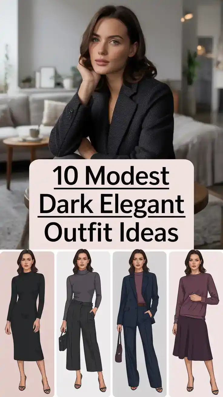 Dark Elegant Outfit