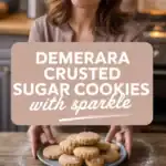 Demerara Crusted Sugar Cookies
