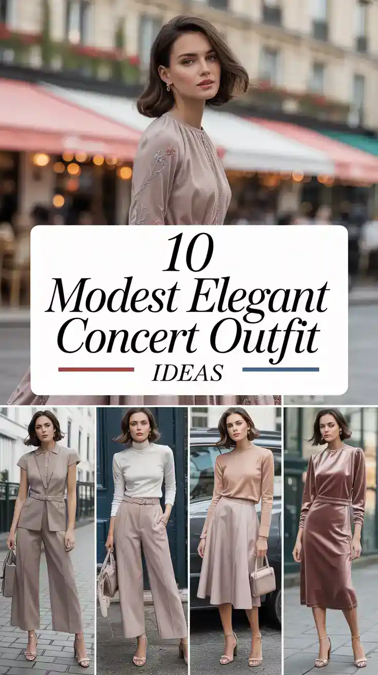 Elegant Concert Outfit