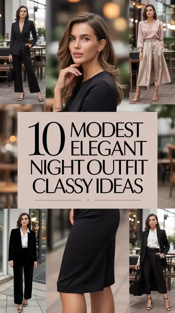 Elegant Night Out Outfit Classy