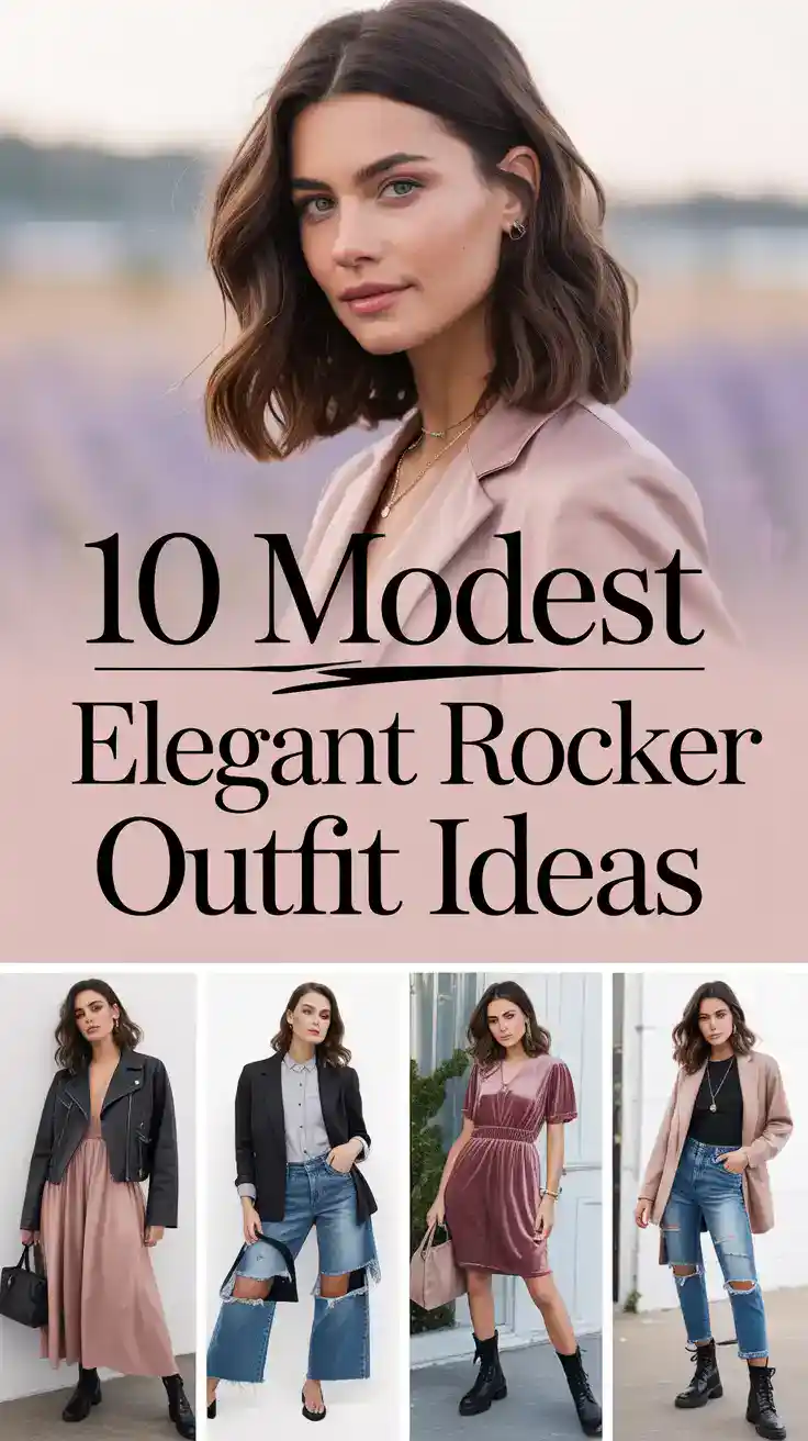 Elegant Rocker Outfit