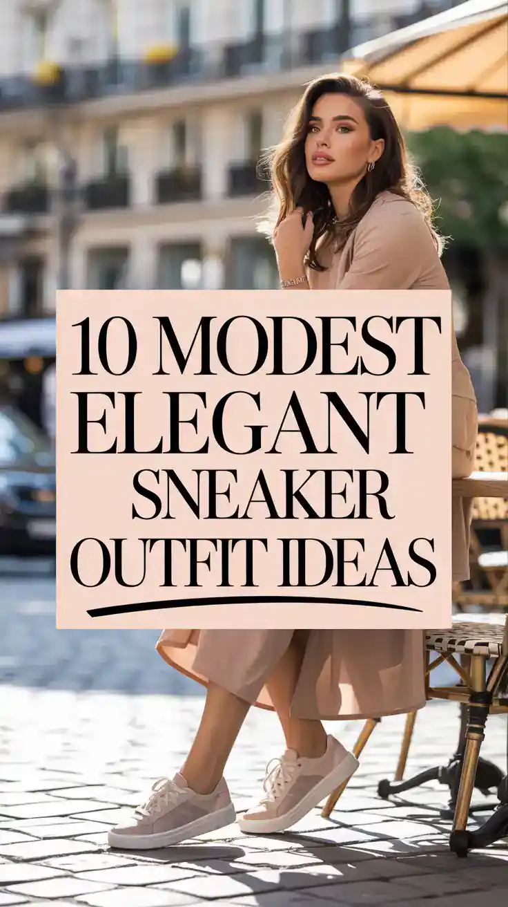 Elegant Sneakers Outfit