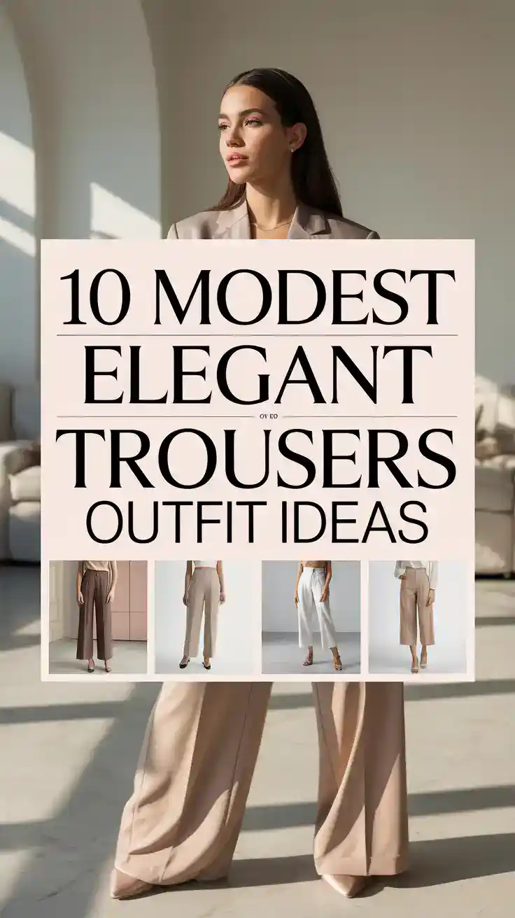 Elegant Trousers Outfit