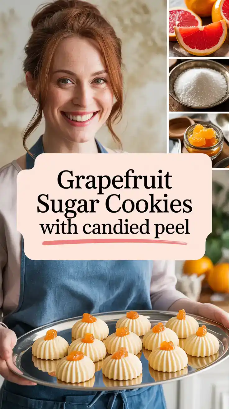 Grapefruit Sugar Cookies