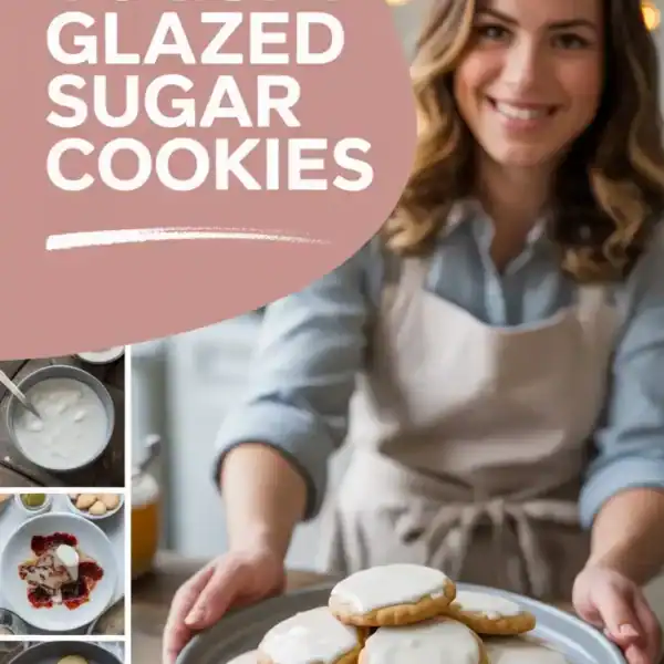 Greek Yogurt Glazed Sugar Cookies