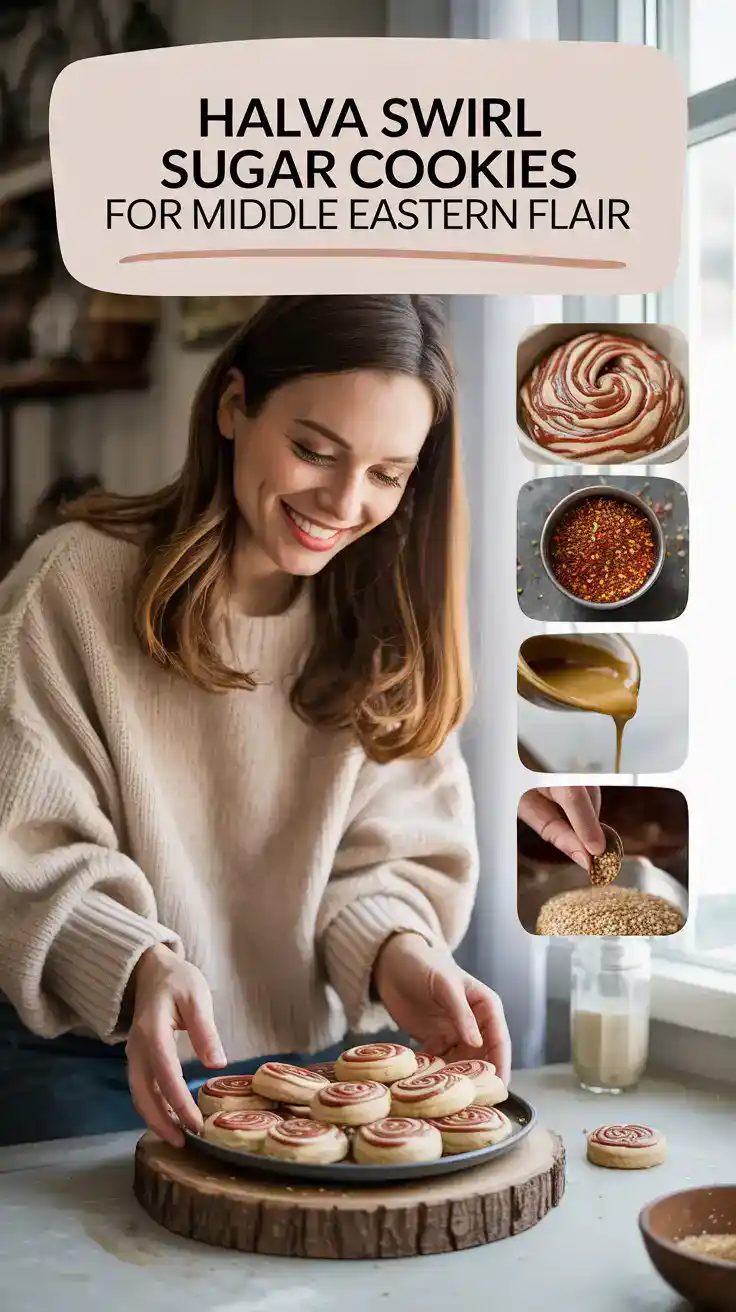Halva Swirl Sugar Cookies