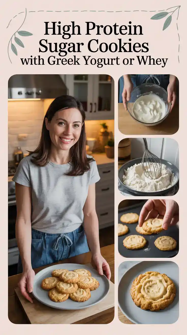 High Protein Sugar Cookies