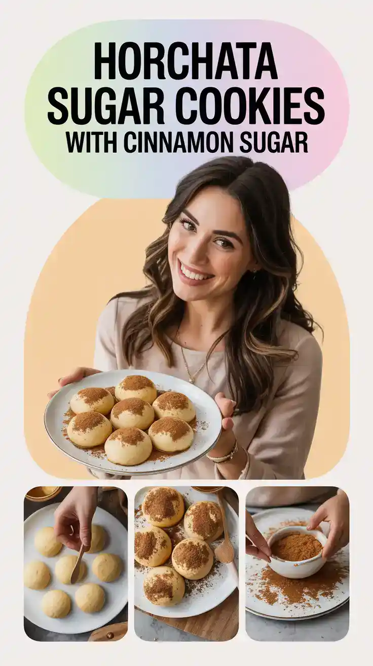 Horchata Sugar Cookies