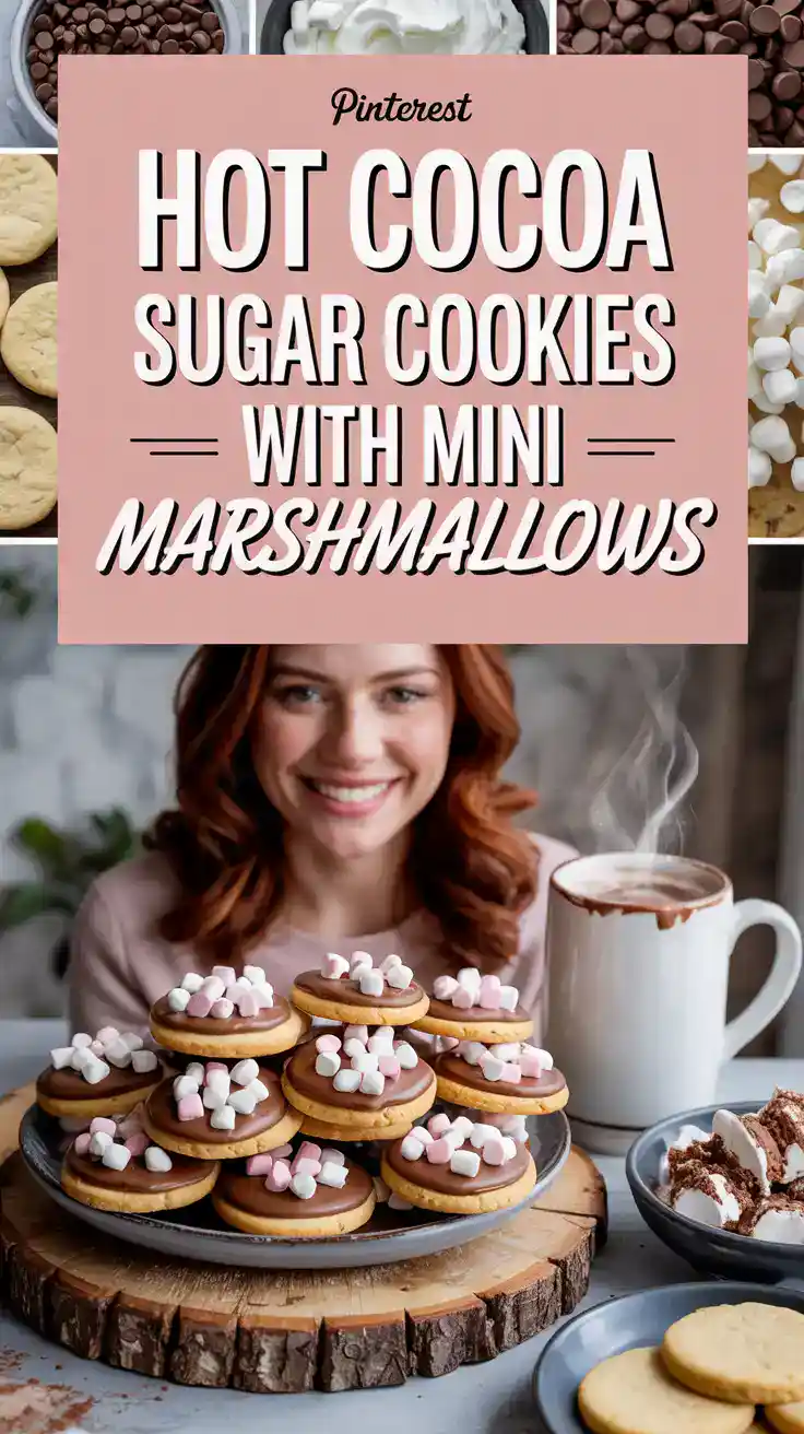 Hot Cocoa Sugar Cookies
