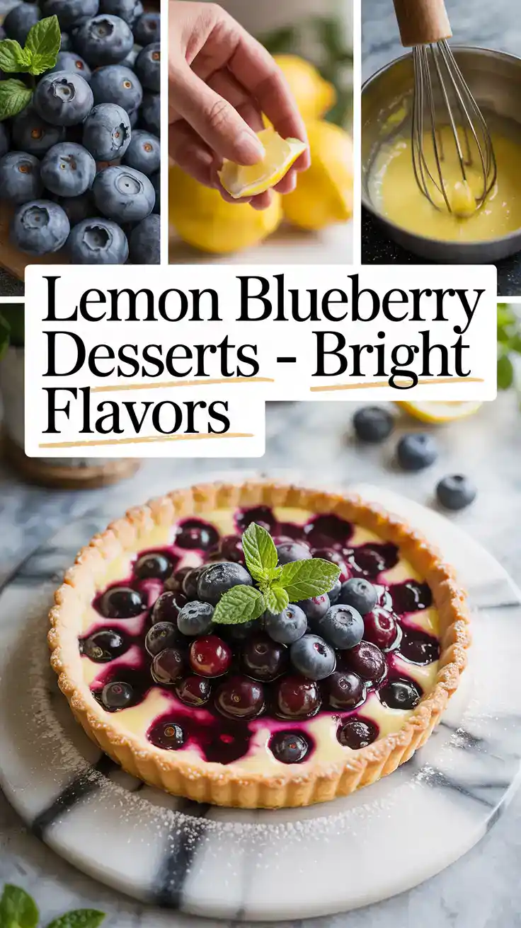 Lemon Blueberry Desserts