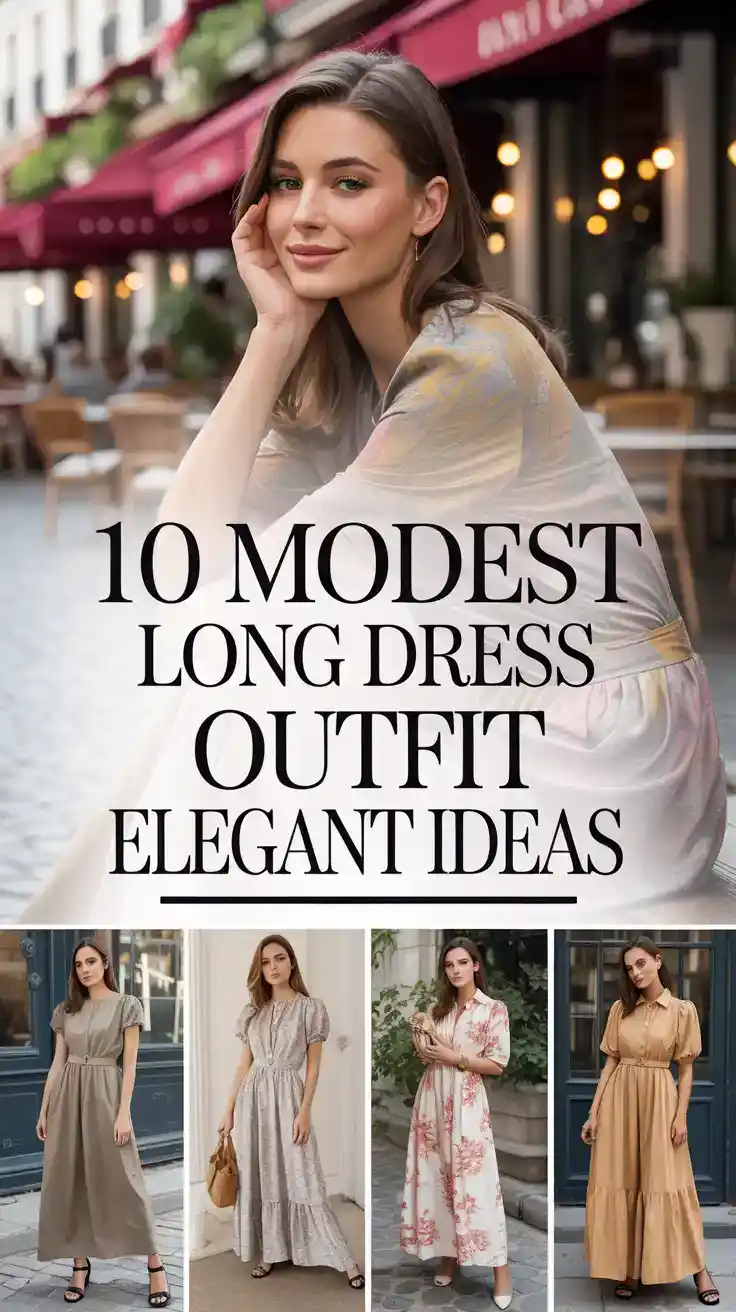 Long Dress Outfit Elegant