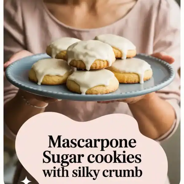 Mascarpone Sugar Cookies With Silky Crumb