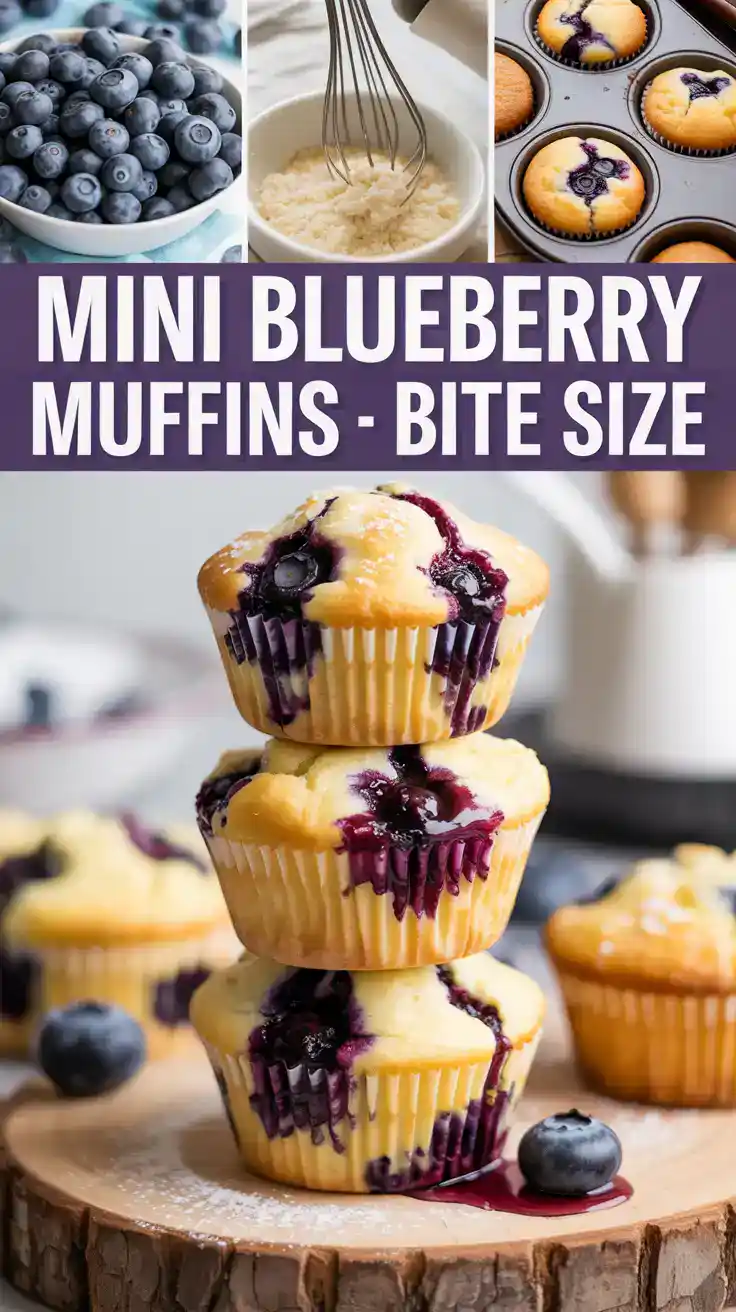 Mini Blueberry Muffins