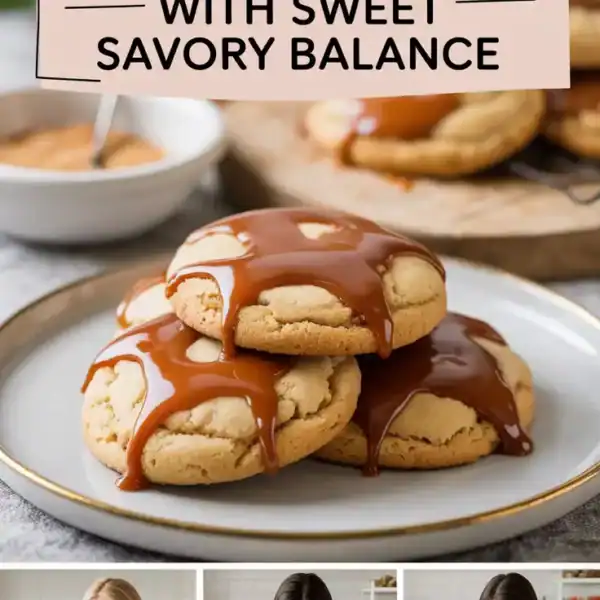 Miso Caramel Sugar Cookies With Sweet Savory Balance