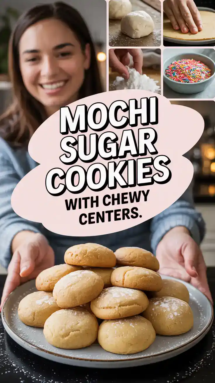 Mochi Sugar Cookies