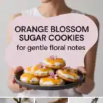 Orange Blossom Sugar Cookies
