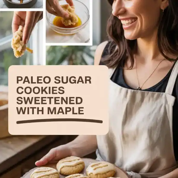 Paleo Sugar Cookies Sweetened With Maple