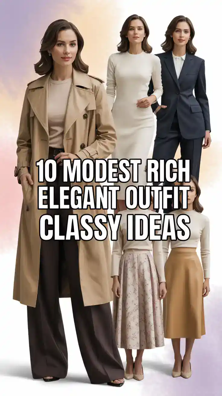 Rich Elegant Outfit Classy