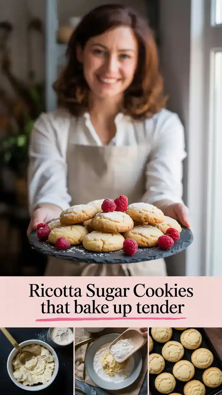 Ricotta Sugar Cookies