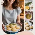 Rosemary Lemon Sugar Cookies