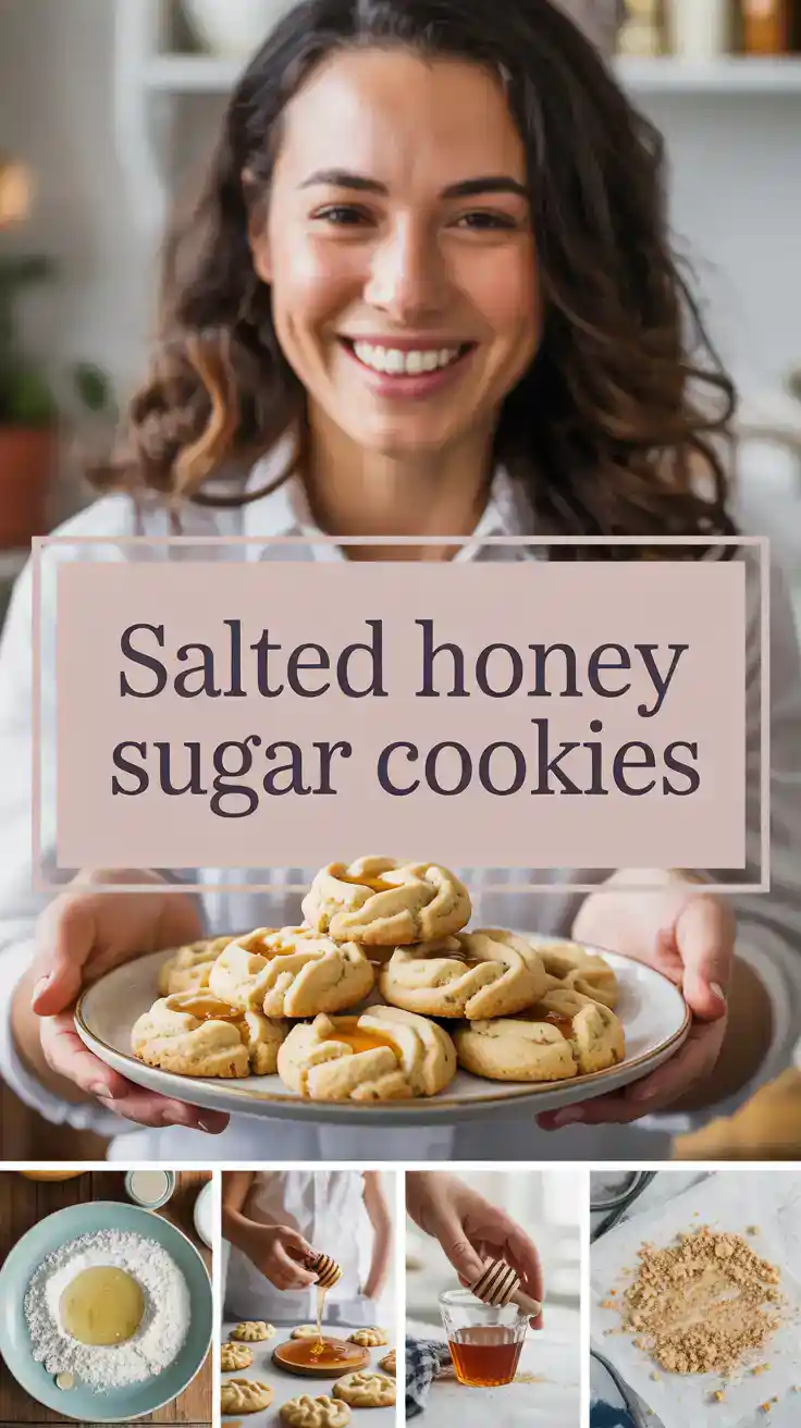 Salted Honey Sugar Cookies