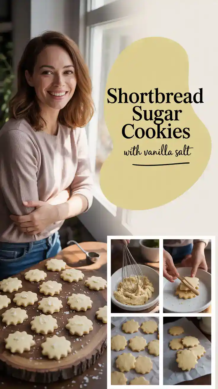 Shortbread Sugar Cookies