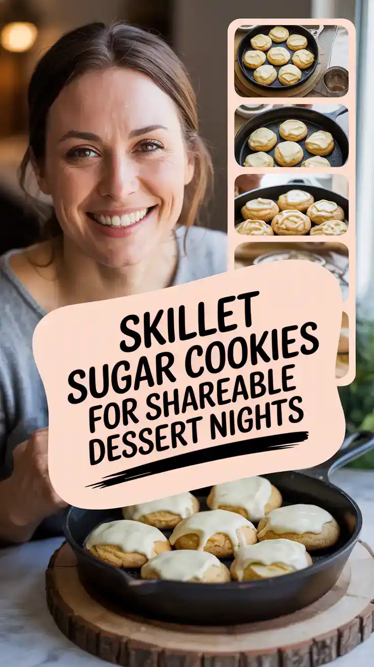 Skillet Sugar Cookies