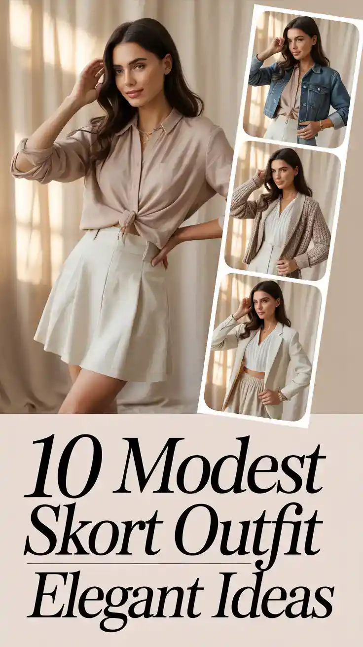 Skort Outfit Elegant