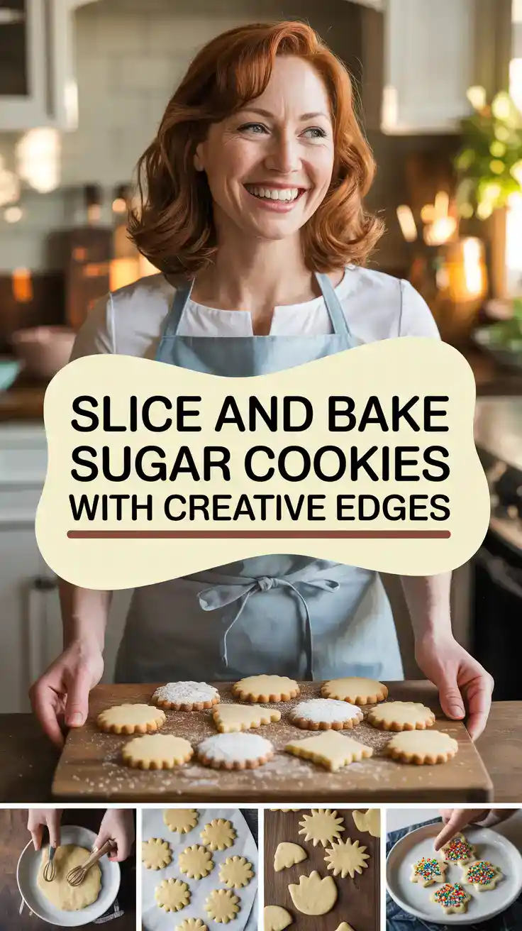 Slice And Bake Sugar Cookies