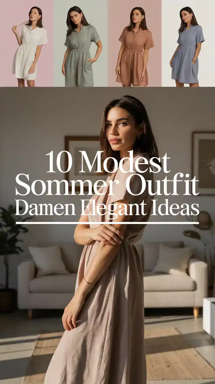 Sommer Outfit Damen Elegant