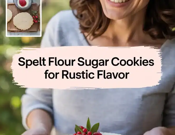 Spelt Flour Sugar Cookies For Rustic Flavor