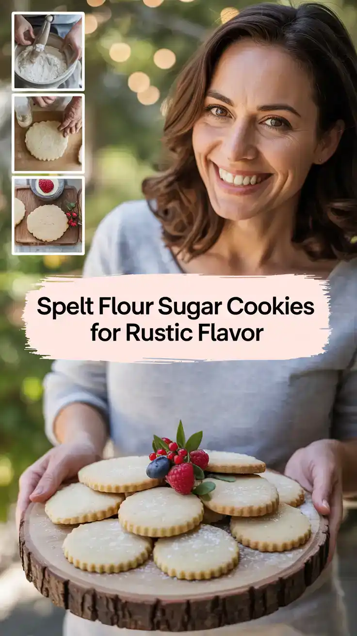 Spelt Flour Sugar Cookies