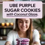 Ube Purple Sugar Cookies